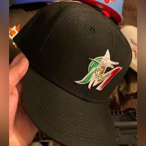 Marlins Fitted Hat